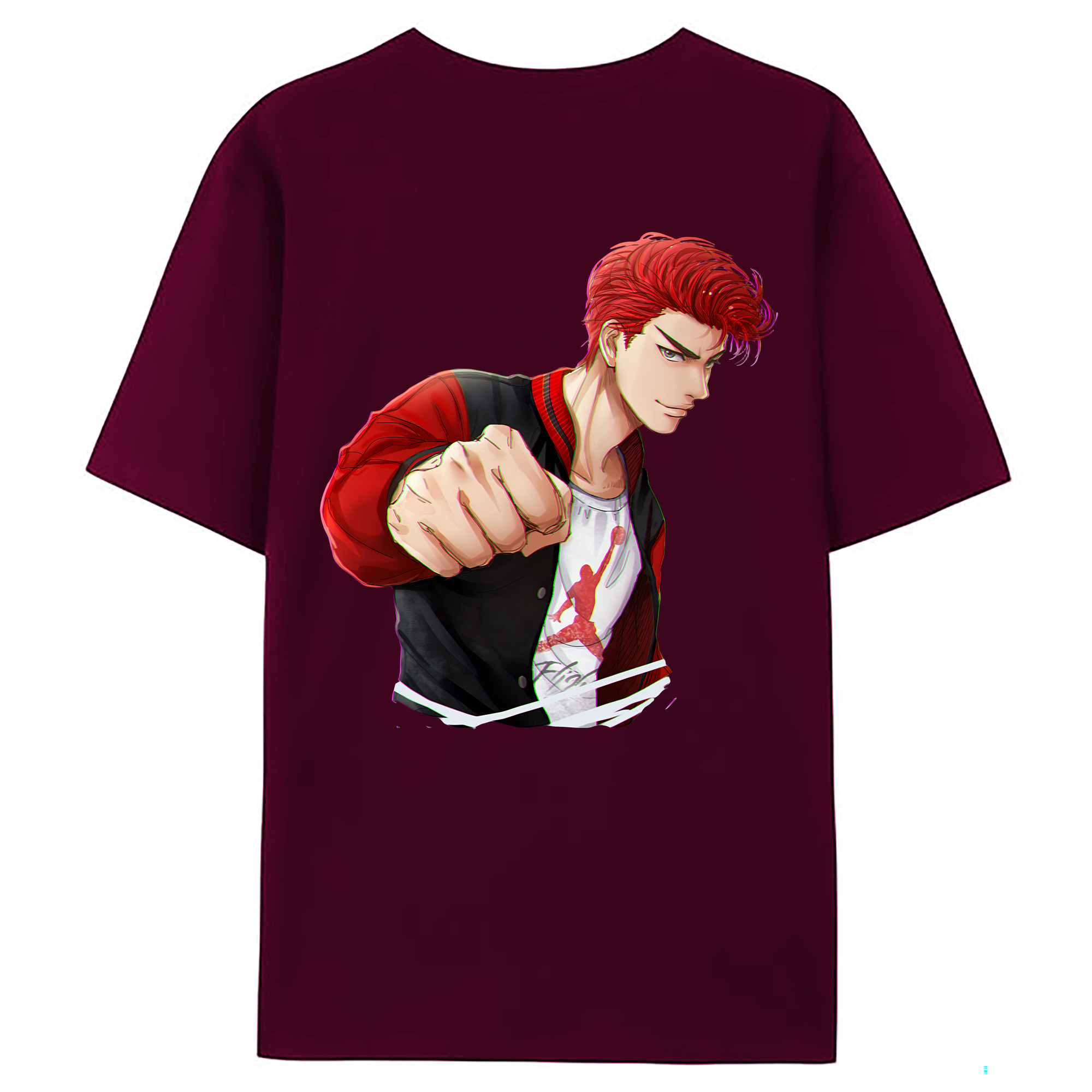 （画像用） SLAM DUNK／スラムダンク レディース半袖Tシャツ(バックプリント)